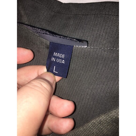 Sunderland of Scotland windbreaker Mens Large army green quarter zip waterproof - Picture 4 of 7